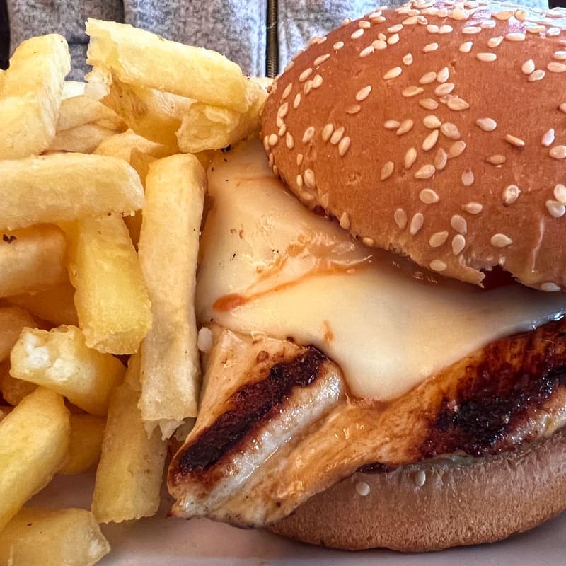 Chicken Cheese Burger