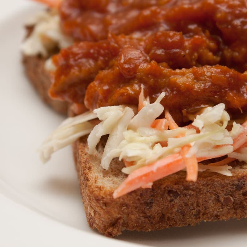 Coleslaw Sandwich