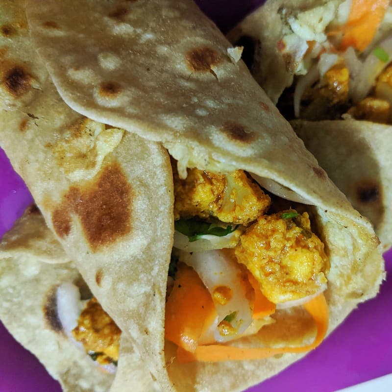 Paneer Kathi Roll