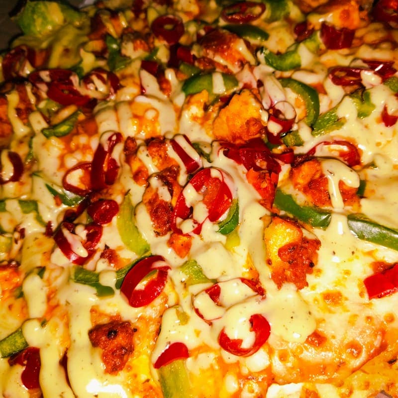 Paneer Overloaded Pizza