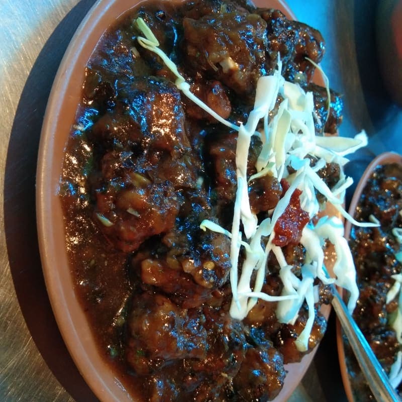 Veg Manchurian + Noodles